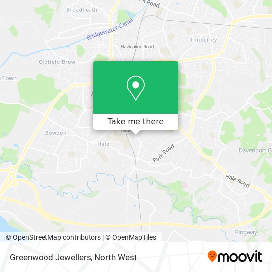 Greenwood Jewellers map