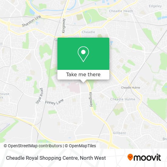 Cheadle Royal Shopping Centre map