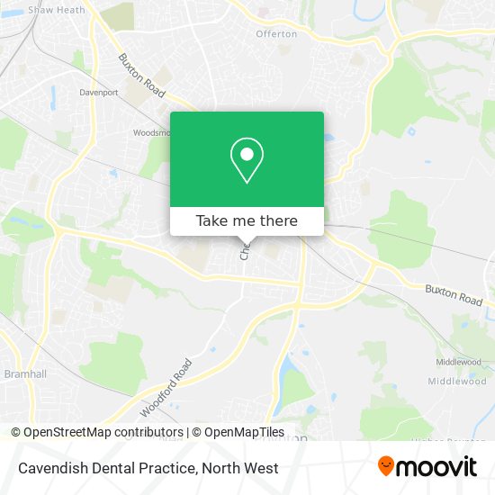 Cavendish Dental Practice map