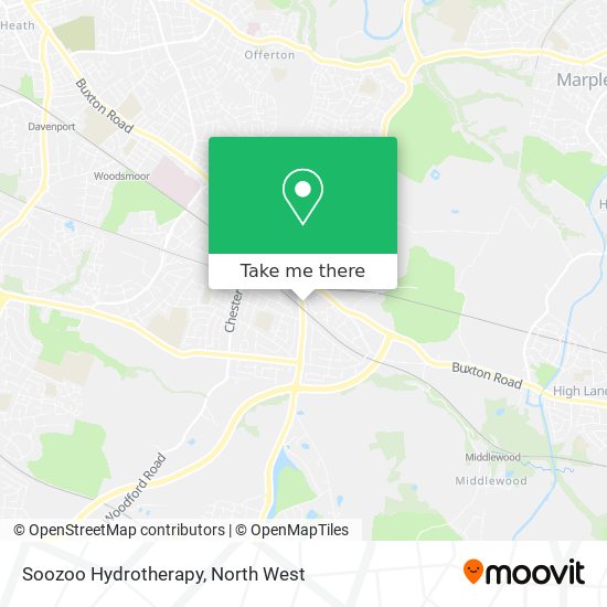 Soozoo Hydrotherapy map