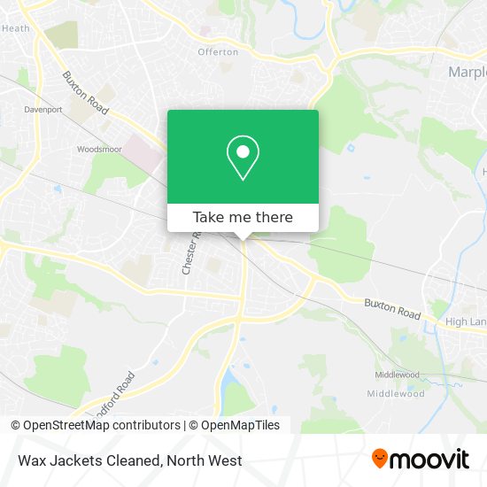 Wax Jackets Cleaned map