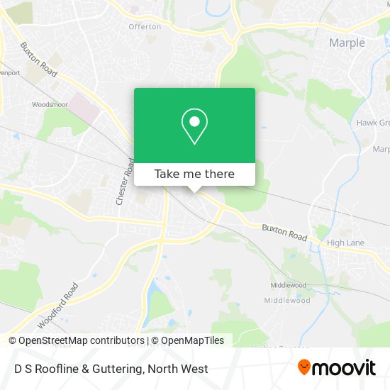 D S Roofline & Guttering map