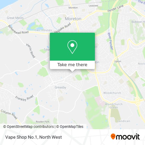 Vape Shop No.1 map