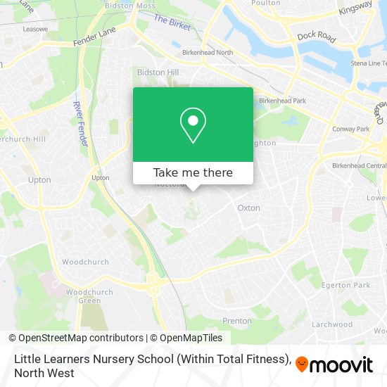 Little Learners Nursery School (Within Total Fitness) map