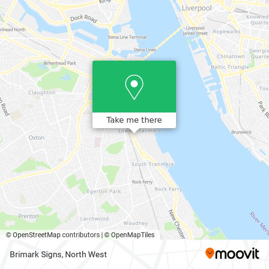Brimark Signs map