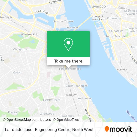 Lairdside Laser Engineering Centre map