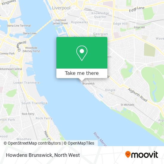 Howdens Brunswick map