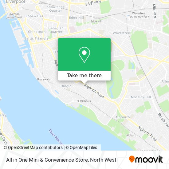 All in One Mini & Convenience Store map