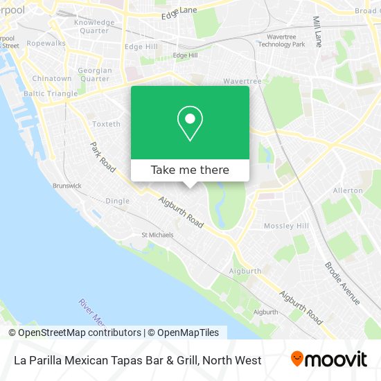 La Parilla Mexican Tapas Bar & Grill map
