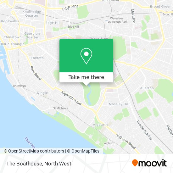 The Boathouse map
