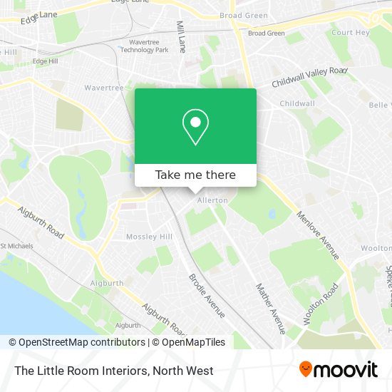 The Little Room Interiors map