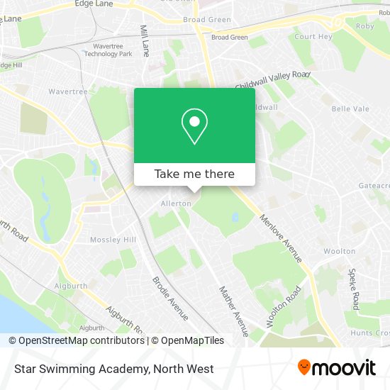 Star Swimming Academy map