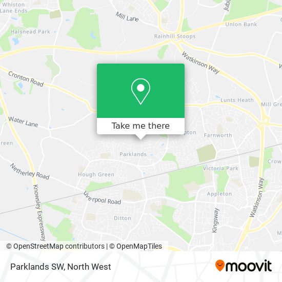 Parklands SW map