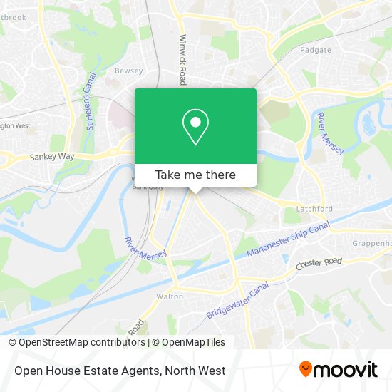 Open House Estate Agents map