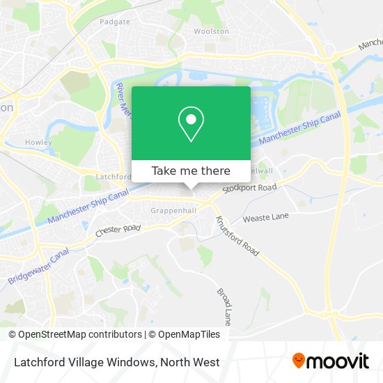 Latchford Village Windows map