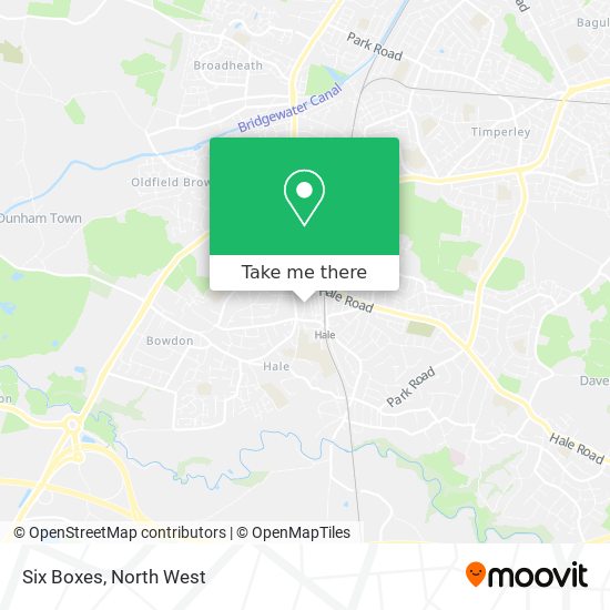 Six Boxes map