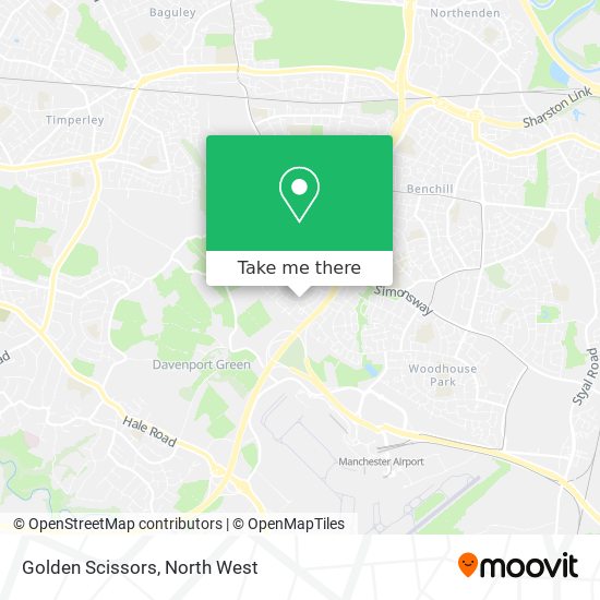 Golden Scissors map