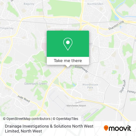 Drainage Investigations & Solutions North West Limited map