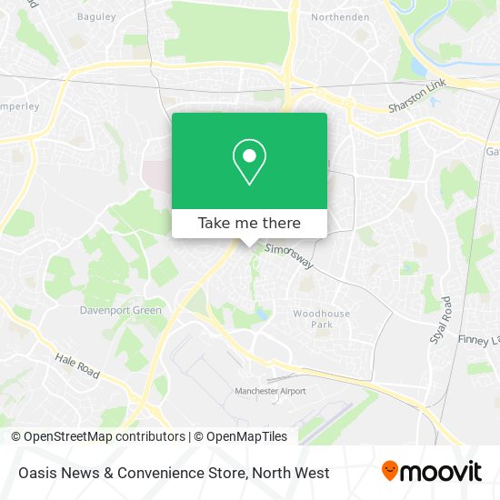 Oasis News & Convenience Store map