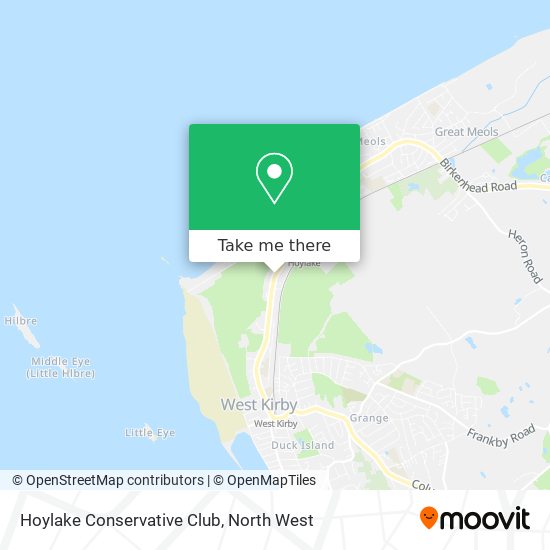 Hoylake Conservative Club map