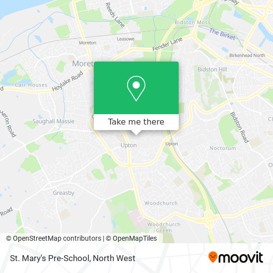 St. Mary's Pre-School map