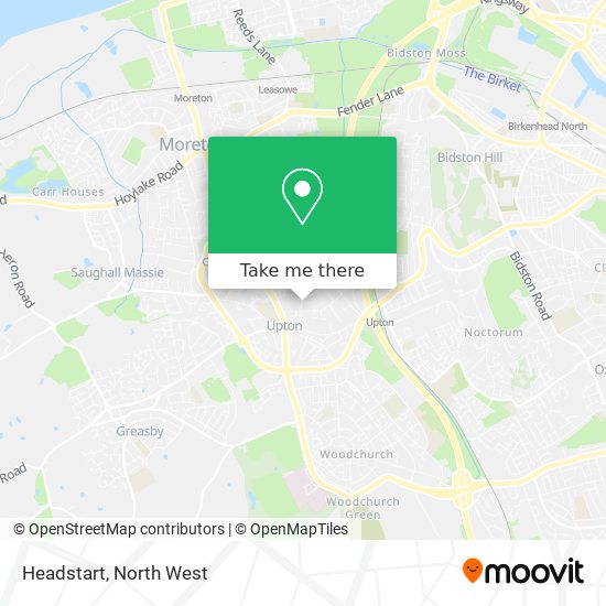 Headstart map