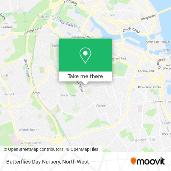 Butterflies Day Nursery map