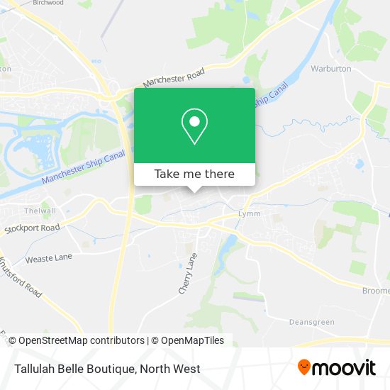 Tallulah Belle Boutique map