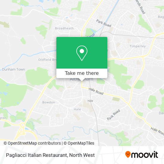 Pagliacci Italian Restaurant map