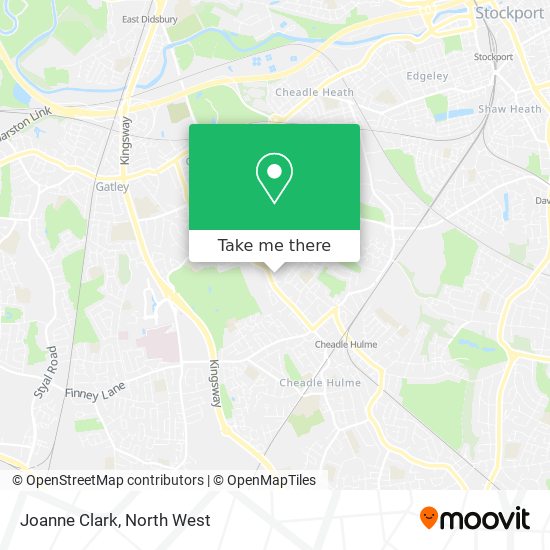 Joanne Clark map