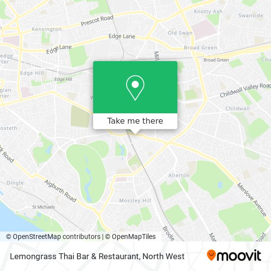 Lemongrass Thai Bar & Restaurant map