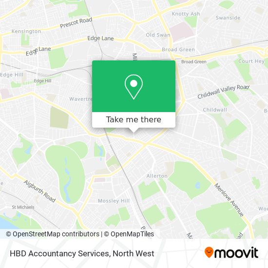 HBD Accountancy Services map