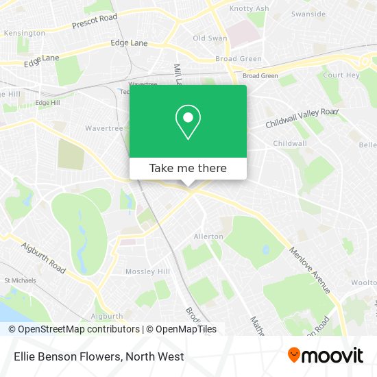 Ellie Benson Flowers map