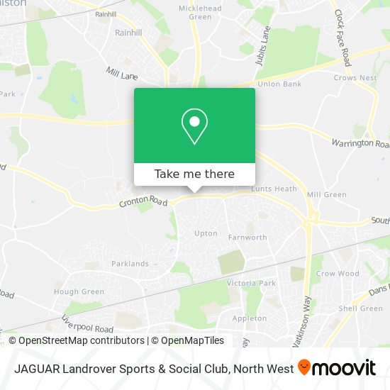 JAGUAR Landrover Sports & Social Club map