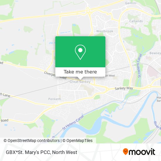 GBX*St. Mary's PCC map