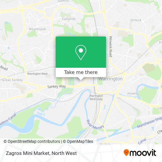 Zagros Mini Market map