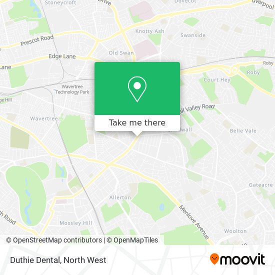 Duthie Dental map