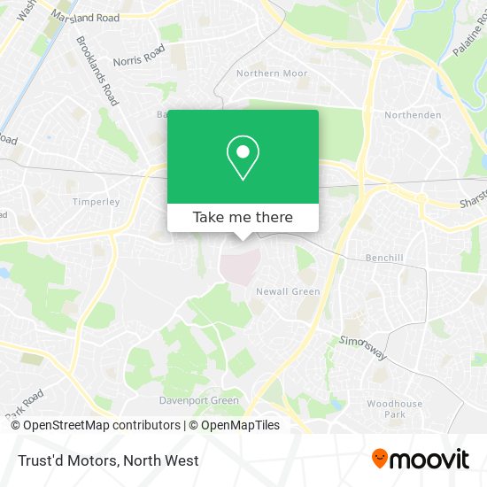 Trust'd Motors map