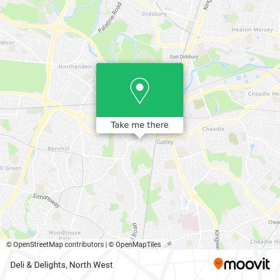 Deli & Delights map