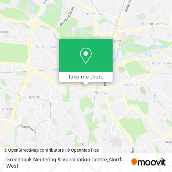 Greenbank Neutering & Vaccination Centre map