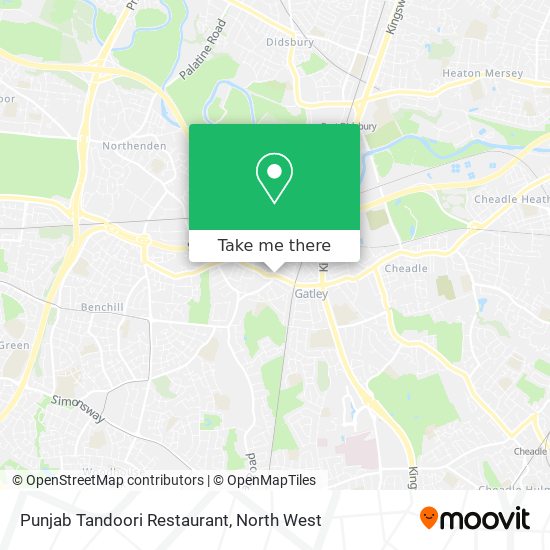 Punjab Tandoori Restaurant map