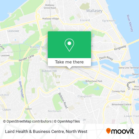 Laird Health & Business Centre map