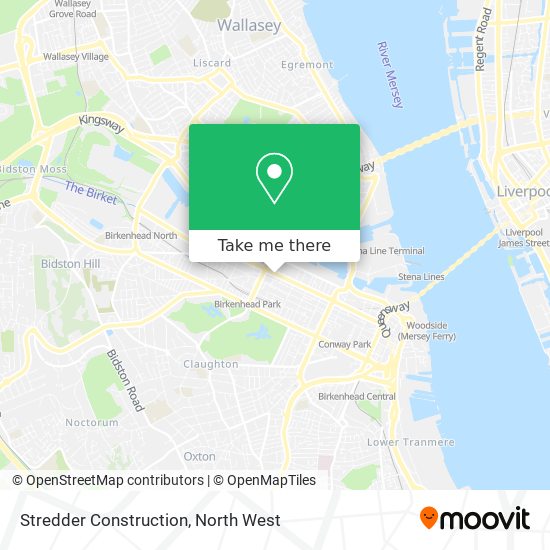 Stredder Construction map