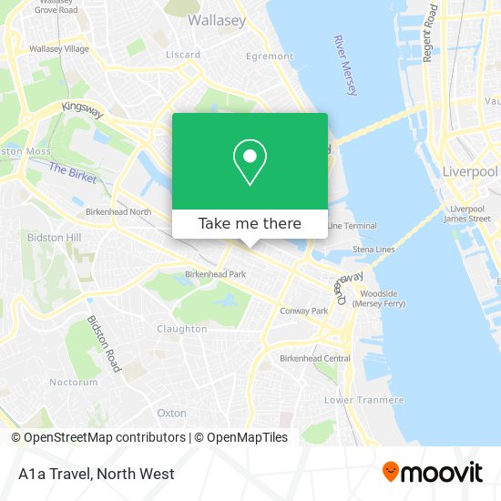 A1a Travel map