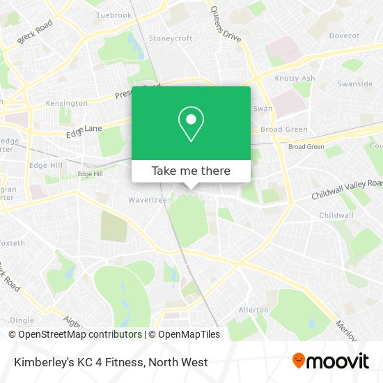Kimberley's KC 4 Fitness map