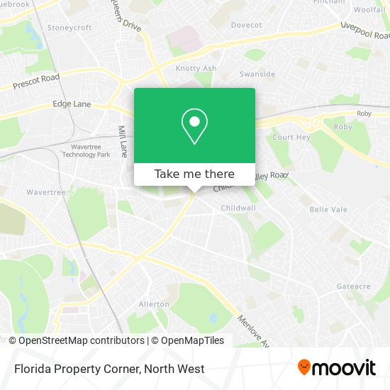 Florida Property Corner map