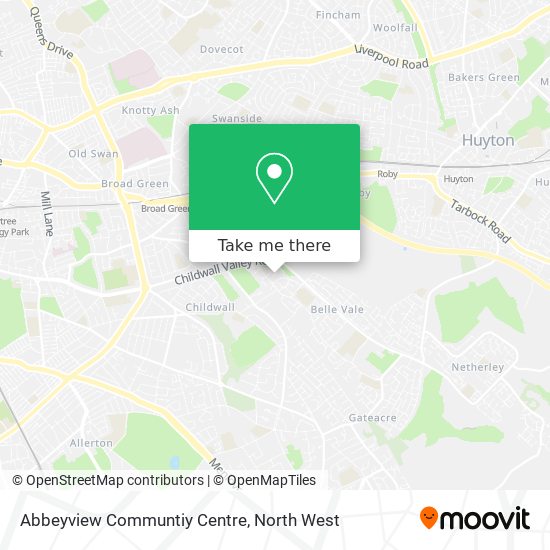 Abbeyview Communtiy Centre map