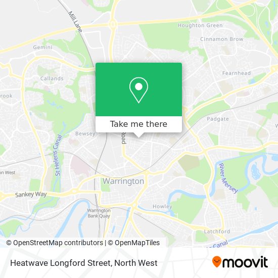 Heatwave Longford Street map