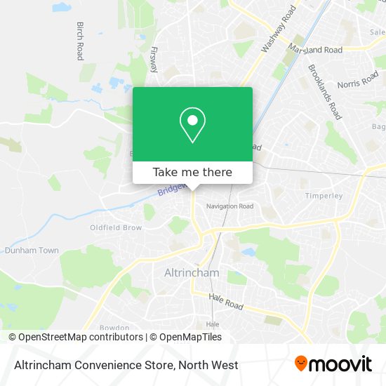 Altrincham Convenience Store map