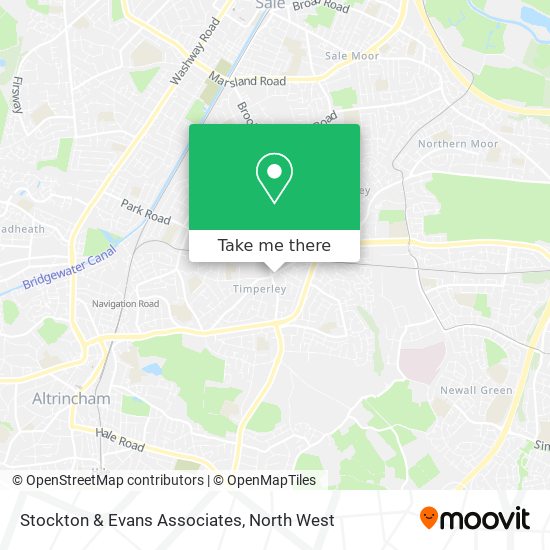 Stockton & Evans Associates map